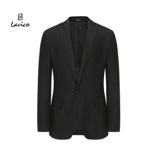 特价 商务正装 清仓 朗维高男士 西服黑色休闲外套 Lavico