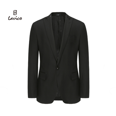 【特价清仓】Lavico/朗维高男士商务正装西服黑色休闲外套