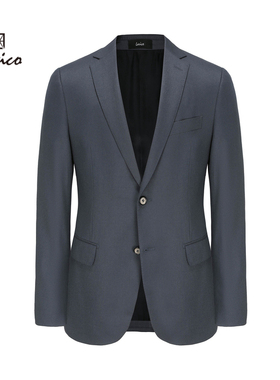 LaVico/朗·维高男士商务正装西服都市灰色婚礼结婚西服外套男装