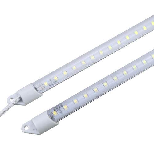 led硬灯条220V防水冰柜灯带长条鱼缸点菜保鲜冷藏展示柜冰箱灯管