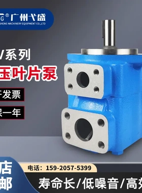 单联液压泵25V-10A/12A/14A/15A-1A/1B/1C/1D住宿机定量叶片油泵