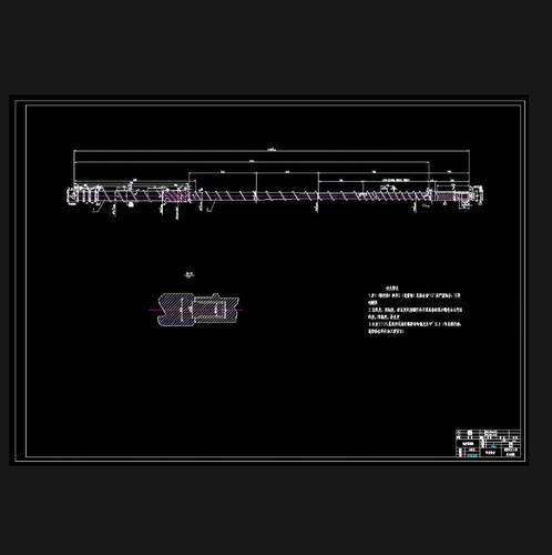 777-SJ90单螺杆挤出机结构设计【说明1.3万字+3张CAD图】
