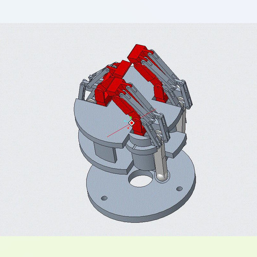 X1477-基于人体工程学仿生机械臂设计【说明+13张CAD图+proe三维