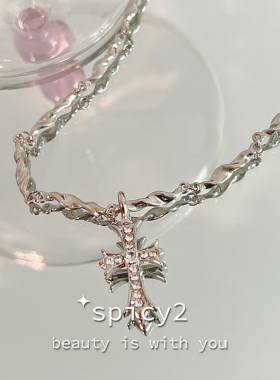 巴洛克复古项链甜酷暗黑风辣妹