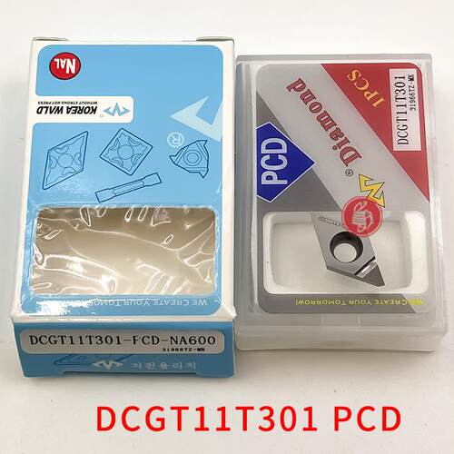 新款万龙达金刚石刀片 DCGT11T301/11T302/11T304/11T308-PCD包邮