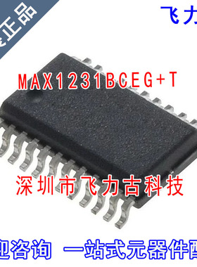 飞力古 全新原装 MAX1231BCEG+T MAX1231BCEG MAX1231 SSOP24 芯
