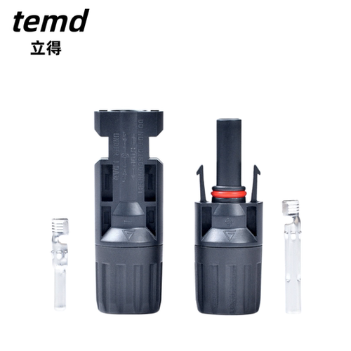 立得光伏连接器加厚铜芯IP68防护