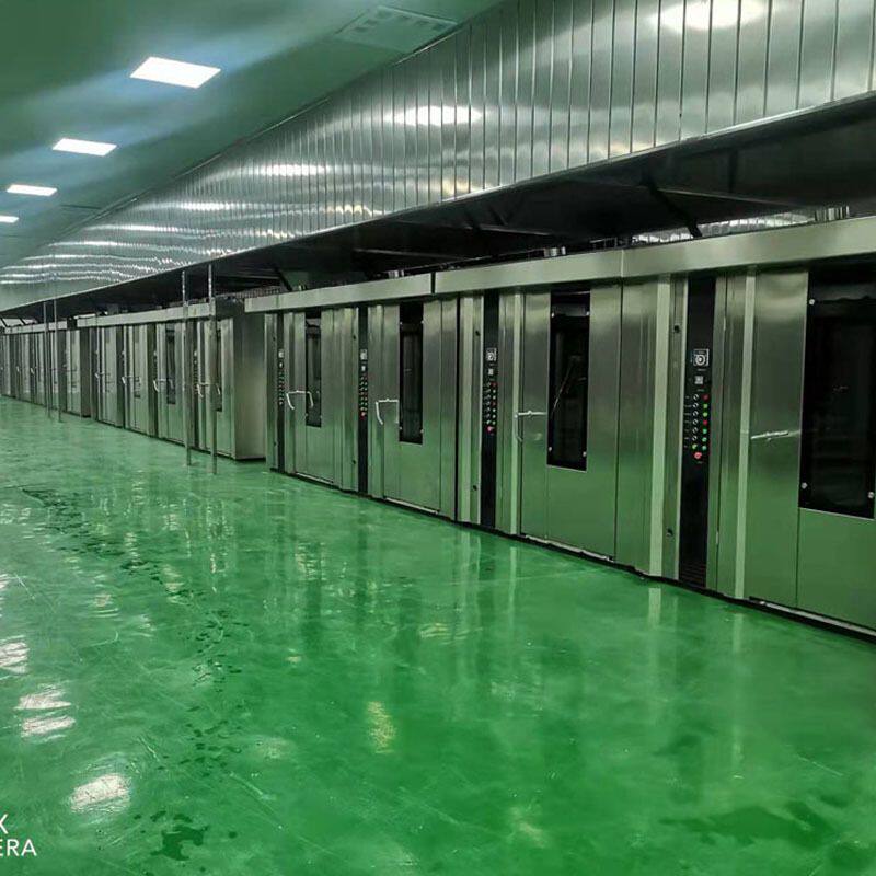 商用大型燃气冒烤鸭炉 100只单车架热风旋转烤禽机 循环风烤鸡炉