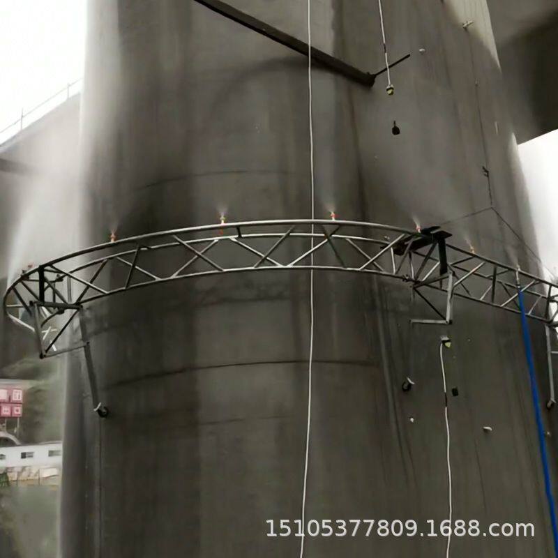 桥梁专业喷淋养护系统 桥墩自动喷淋装置 图纸生产 桥墩喷淋