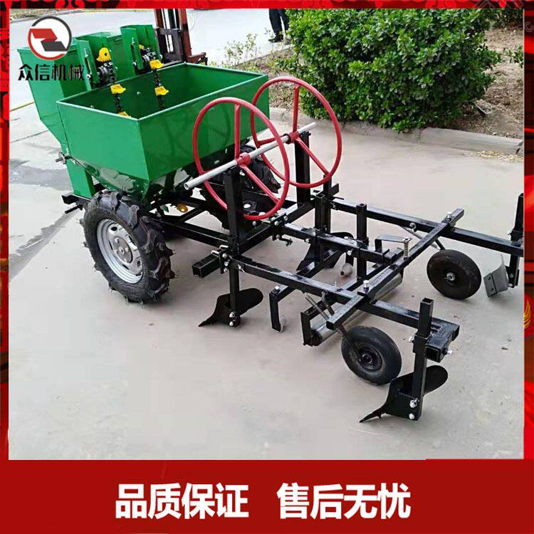 全自动土豆马铃薯种植机种土豆机小型土豆播种机滴灌覆膜一体