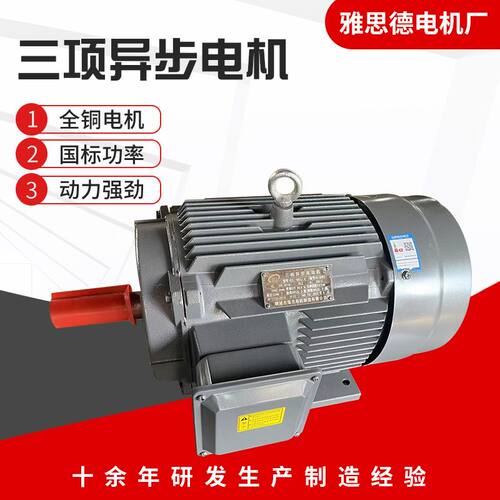 定制三相异步交流电机YE3-100L-2极 3.0KW 全铜芯380V 三相电动机
