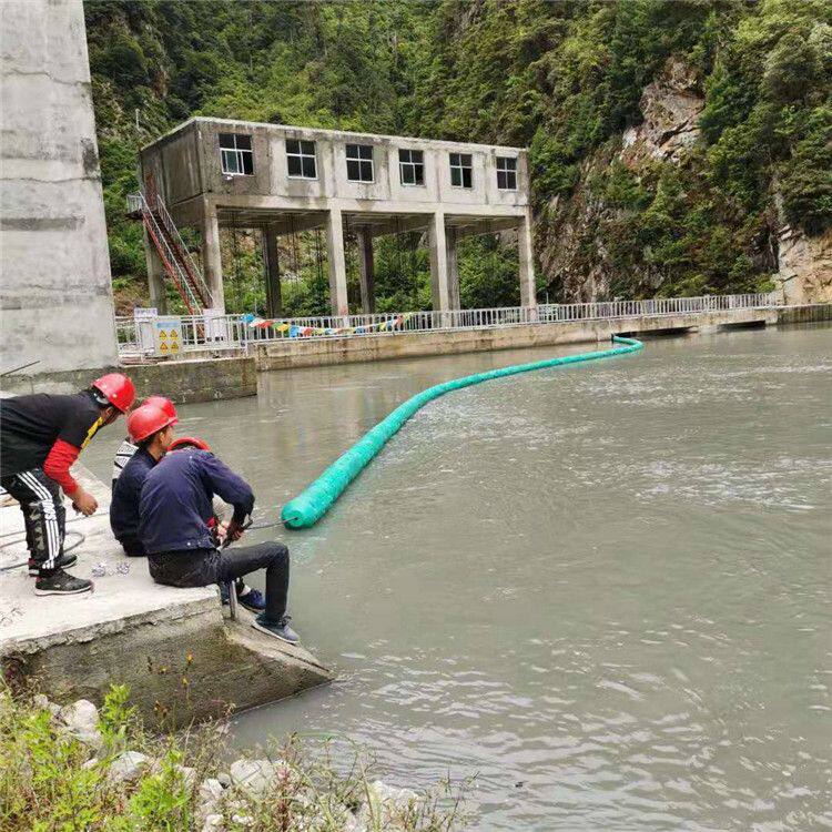 北仑海滩漂浮垃圾拦截浮桶 海洋行道船用大浮力水上警示浮筒