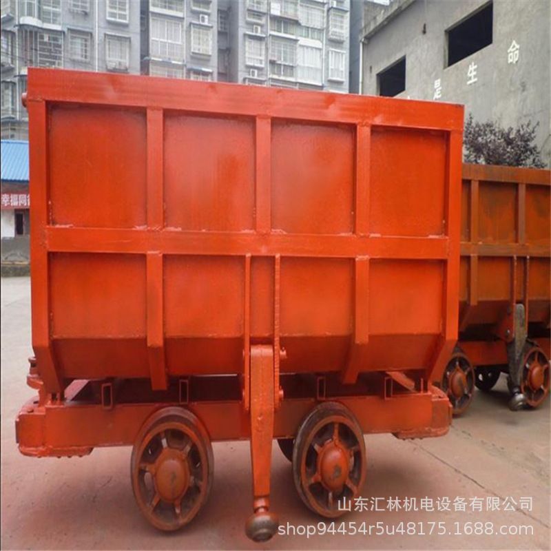 矿用单侧曲轨侧卸式矿车 复位灵活车门自动锁固 Mcc4-6侧卸式矿车