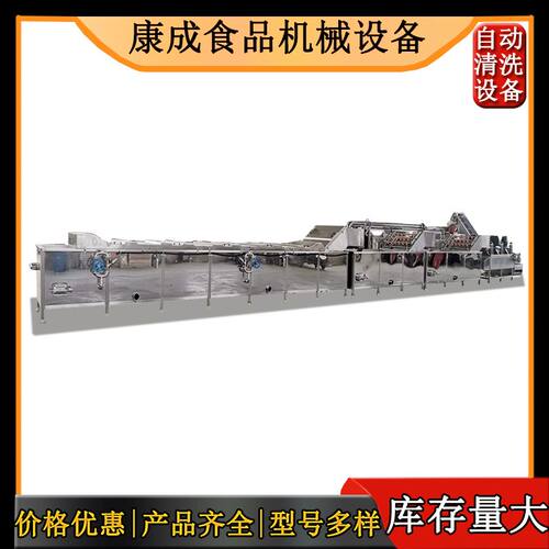 多功能气泡乌梅清洗机 百合果清洗机 杨梅黑莓喷淋清洗机康成精选