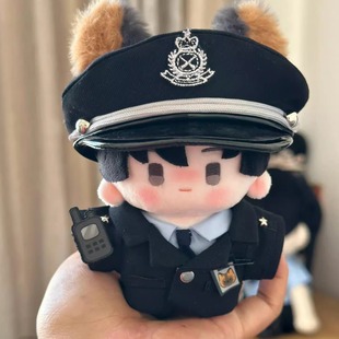 Labubu棉花娃娃衣套装 追捕计划10cm 未定官娃 捶捶体 15cm周可可