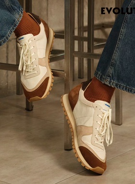 进化论/PANE 23新款经典复古慢跑德训鞋撞色轻巧休闲运动鞋
