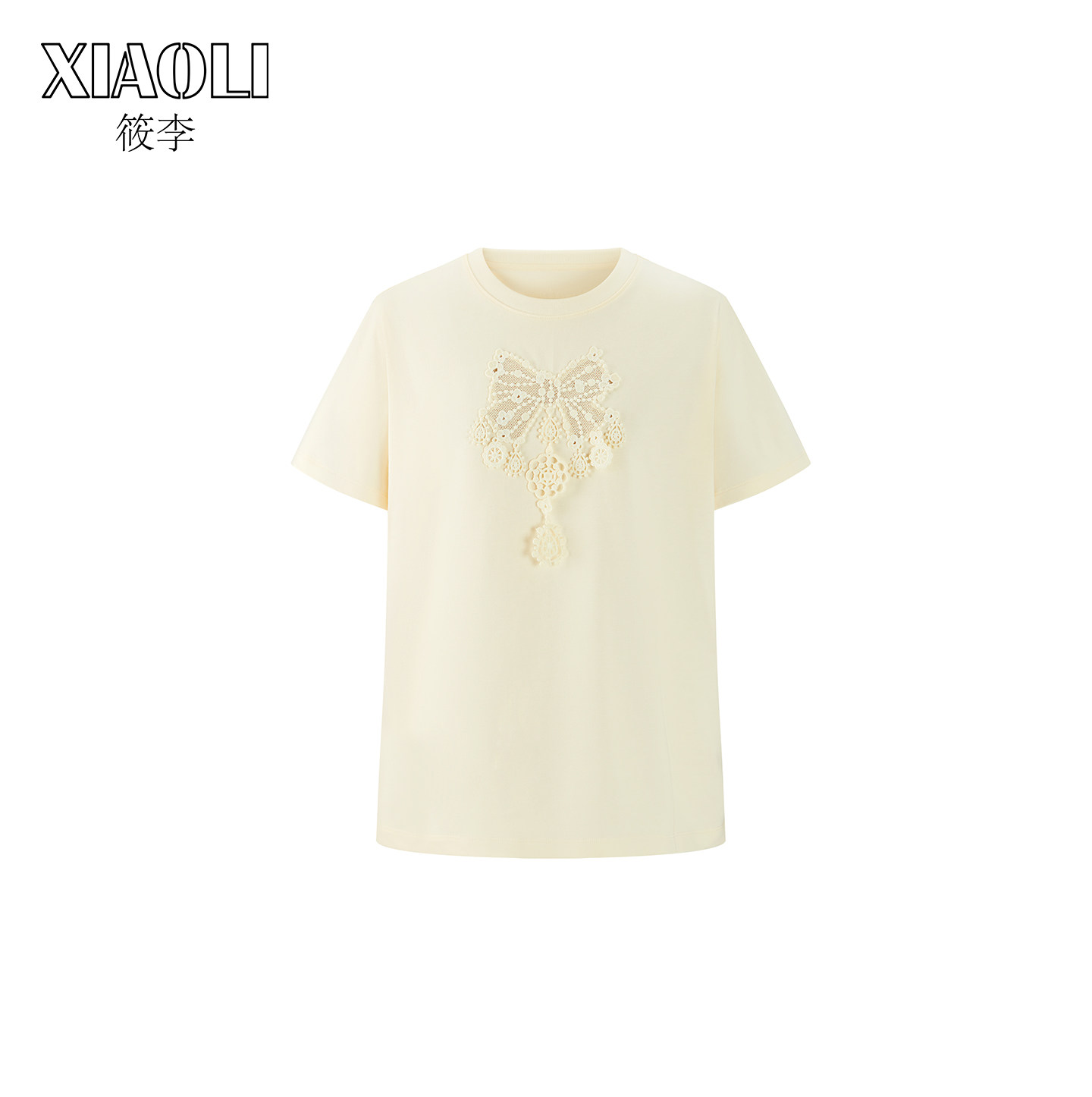 短袖休闲可爱公主风圆领女士T恤