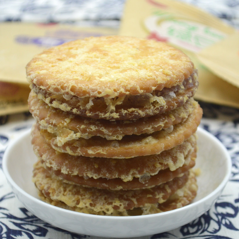 80后怀旧零食香芋油炸饼干板栗香芋饼休闲零食糕点芋泥饼夹心干