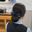 头花女网兜酒店服务员护士银行空姐工作盘发发网头饰发饰2026新款