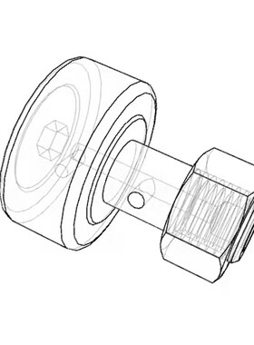 凸轮轴承随动器 BPF01-d5-d6-d8-d10-d12-d16-d18-d20-d24-d30-PP