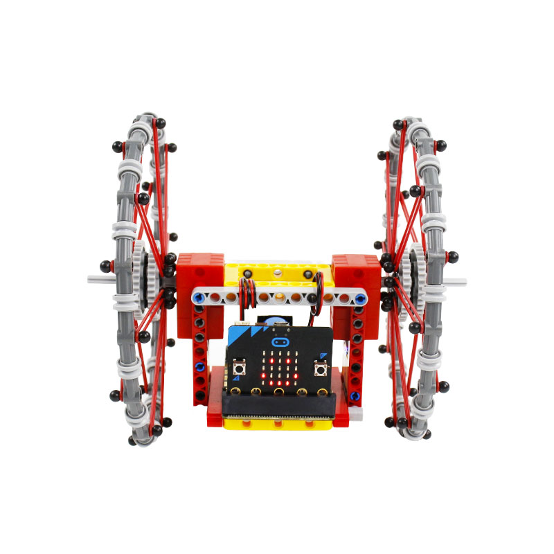 Micro:bit积木平衡小车microbit可编程智能机器人拼装套件APP遥控