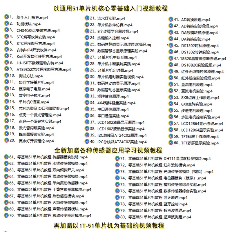 AT89S51 AT89S52单片机开发板 51单片机学习板实验板 51开发板