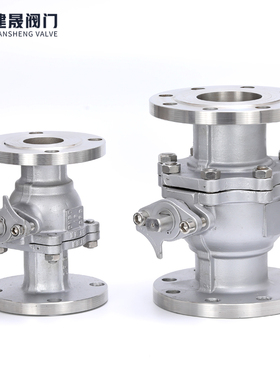 304不锈钢国标手动法兰球阀Q41F-16P 25P阀门DN25 65 80 100 150