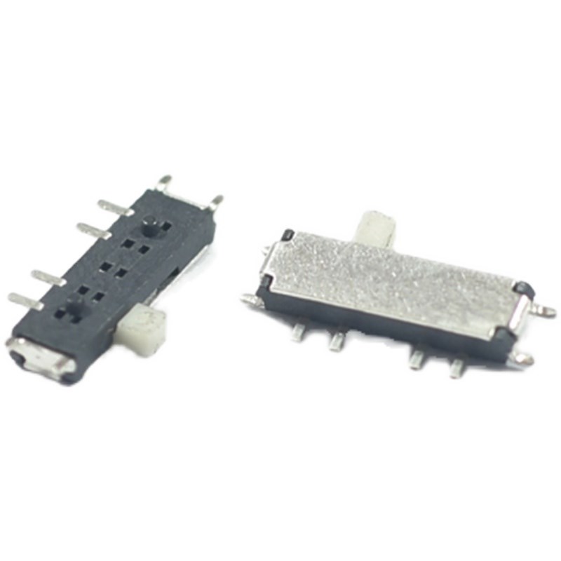 拨动开关 MSK-13C01  3档8脚 贴片微型开关滑动开关侧拨八脚 10个