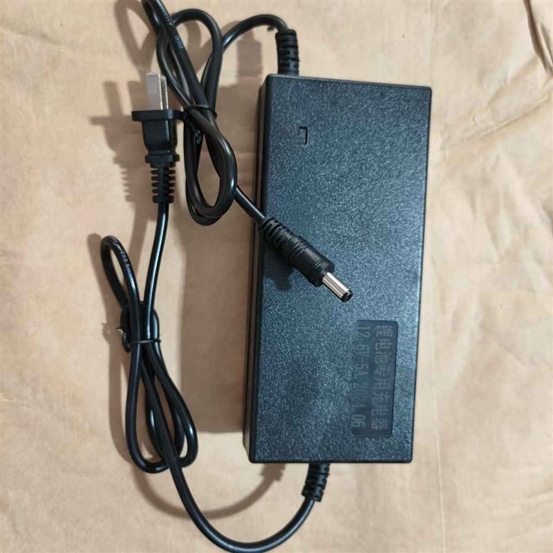 12.6V锂电池大电流5A10A充电器长江龙锂电池原装充电器航空两孔头