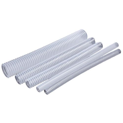 透明波纹管软管pvc白色塑料伸缩螺纹电工穿线管13/18/20/32/800mm