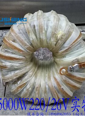 渝盛 环形变压器 3000w5000w6000w220v变12v26V48V工频逆变变压器