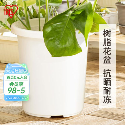 海蒂的花园旗舰店爱丽思TILT素雅简约树脂花盆月季绣球种植深型盆