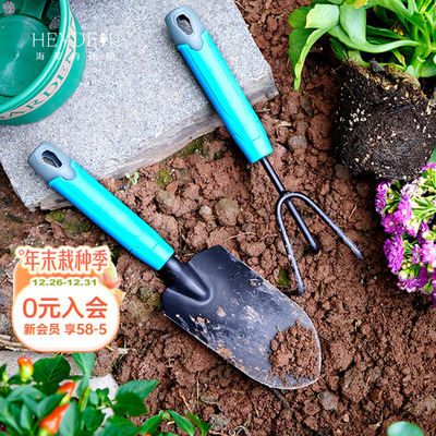 高颜值园艺工具不锈钢手铲