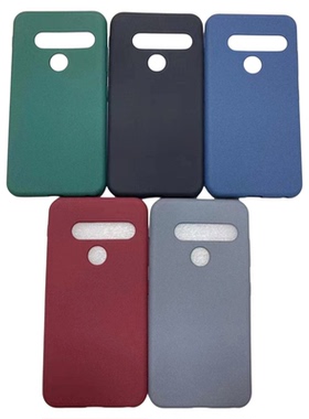 适用LG G8X ThinQ/V50S手机壳Velvet/G9磨砂防滑防汗G7软硅胶套G6纯色G8S防指纹V30 V40亲肤STYLO6/7/5保护套