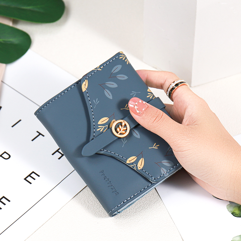 简约步跃伦PU女韩版钱包女送礼物