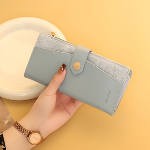 钱包女款2026新款巨好看的钱包收纳包大容量高颜值聚财现金手拿包