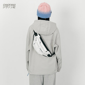 CHAOFANJI 日系潮牌斜挎包男女同款 胸包腰包女单肩包挎包背包防水