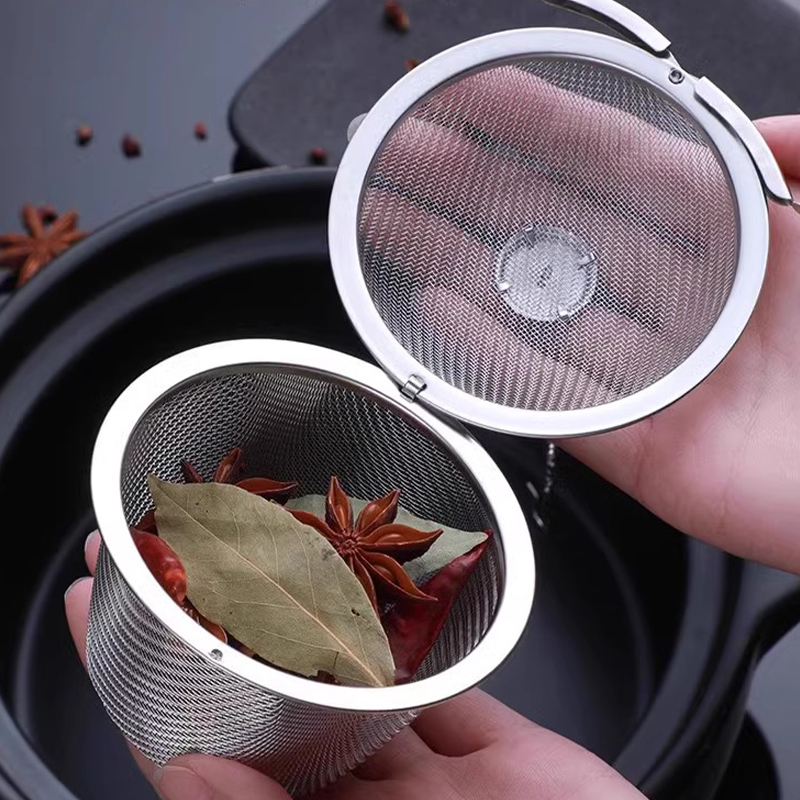 304不锈钢调料球调料包煲汤火锅调料味宝茶叶过滤器香料盒调味球