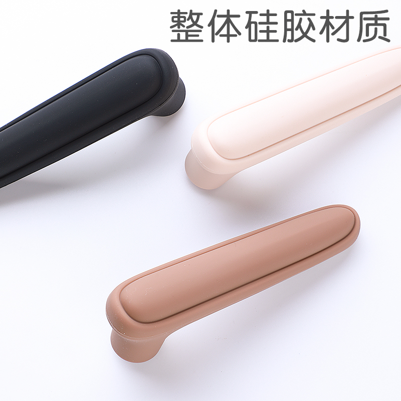 保护套整体硅胶材质细腻门把手