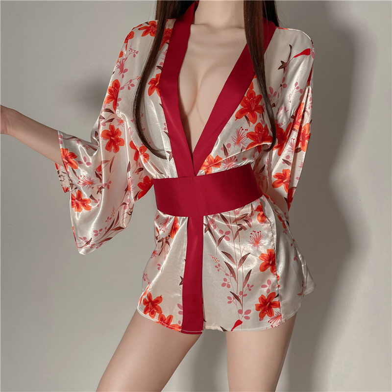 性感睡衣内衣和服日式女款夏季2023新款极乐净土演出服情趣睡袍