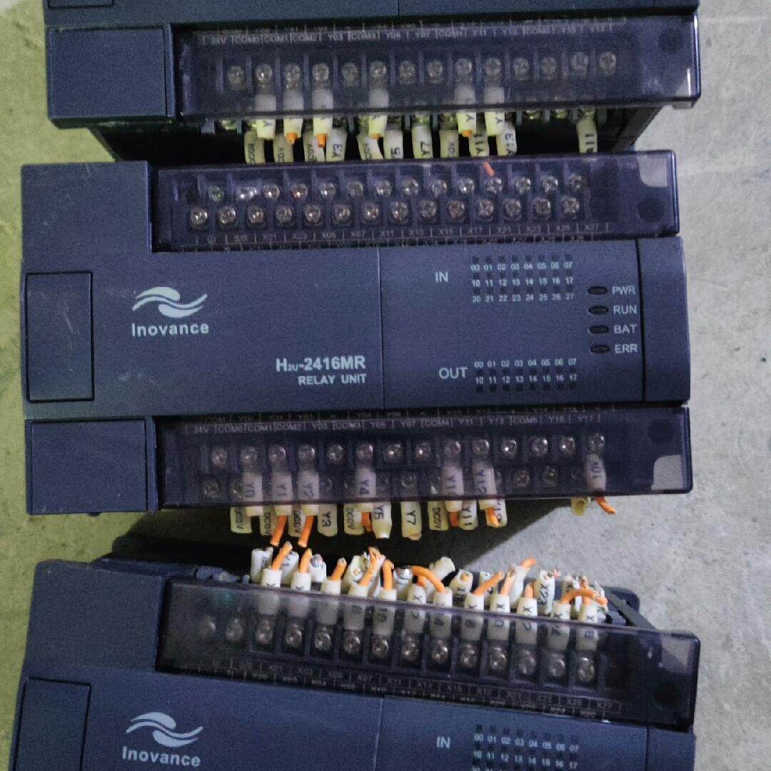 议价H2U-2416MR-XP 汇川PLC可编程控制器 工业自动化控制模块维修
