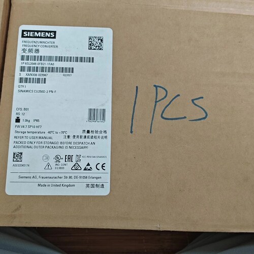议价6SL3546-0FB21-1FA0 工控变频器模块 CU250D-2 PN-F维修