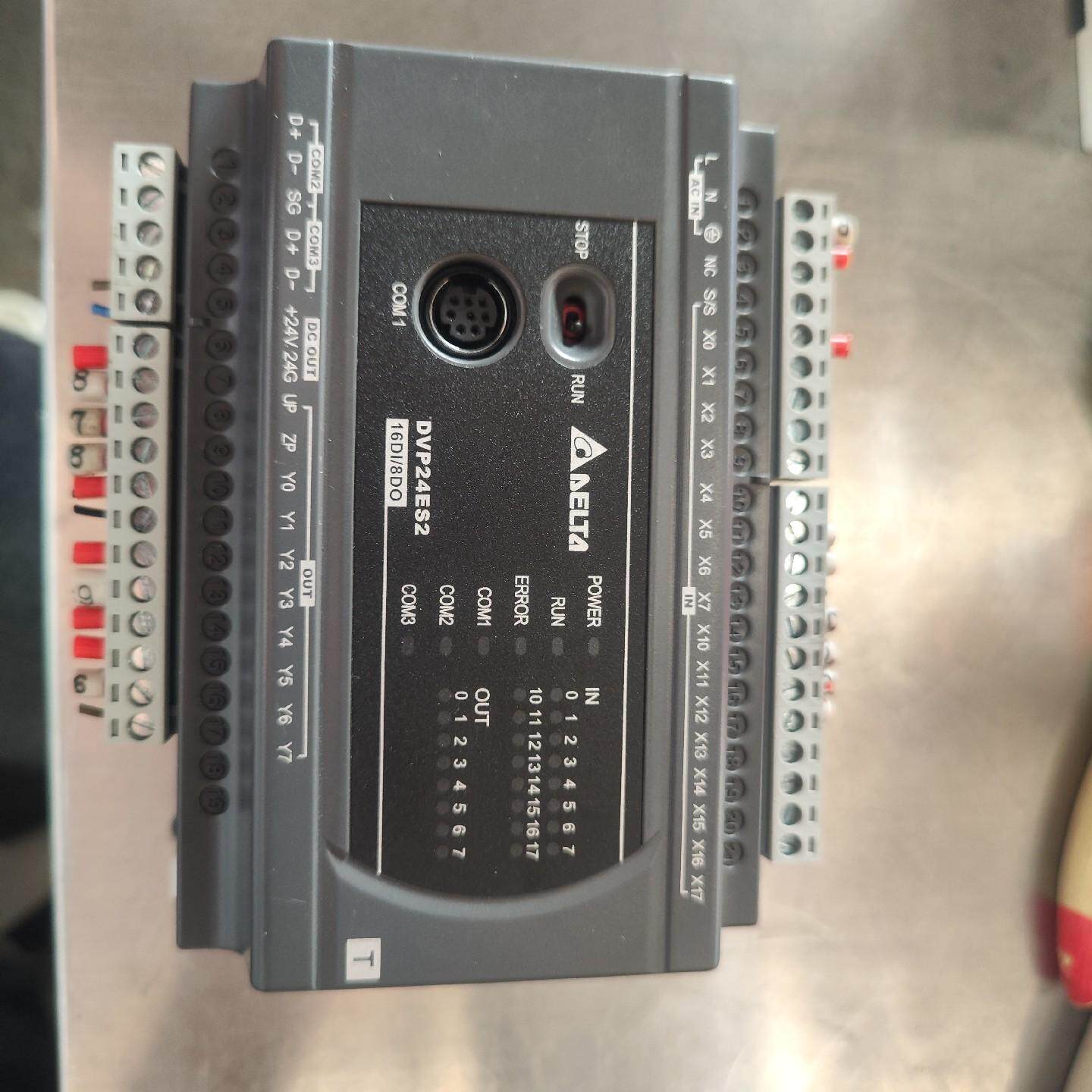 议价DVP24ES200T 台达PLC可编程控制器 工控模块维修