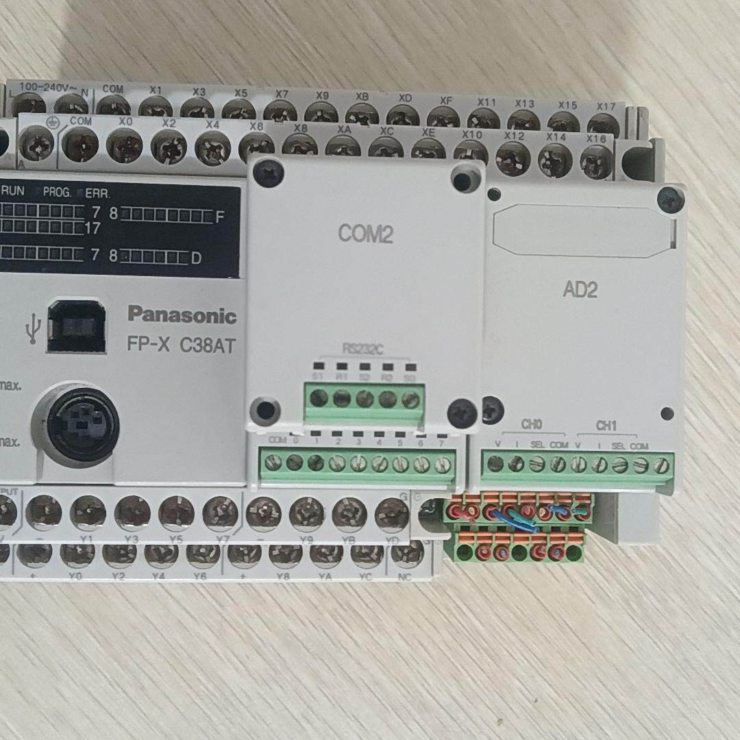 议价FP-X C38AT 松下PLC可编程控制器 工业自动化控制模块维修