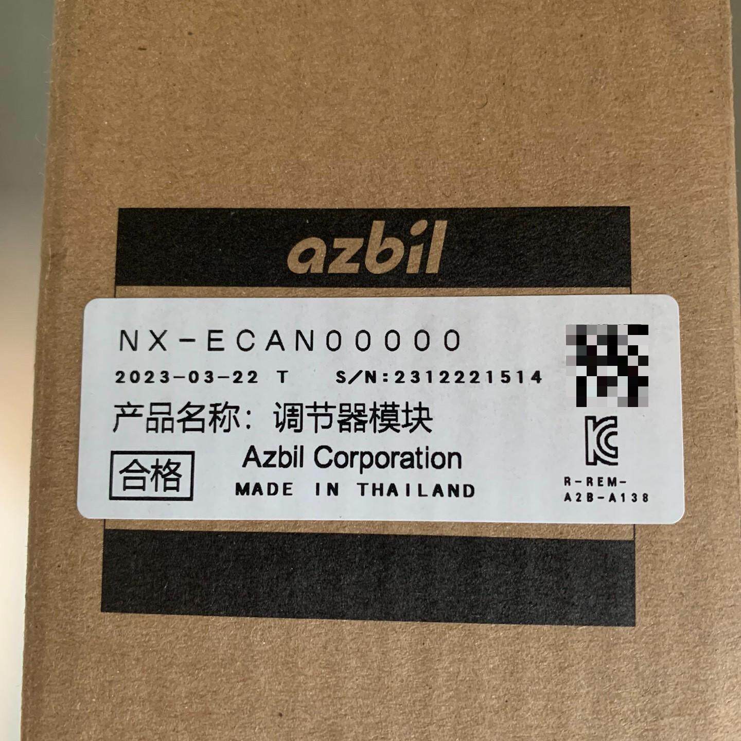 议价NX-ECAN00000 调节器模块 azbil工业自动化工控模块维修
