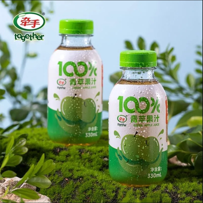 100%青苹果汁即饮纯果汁