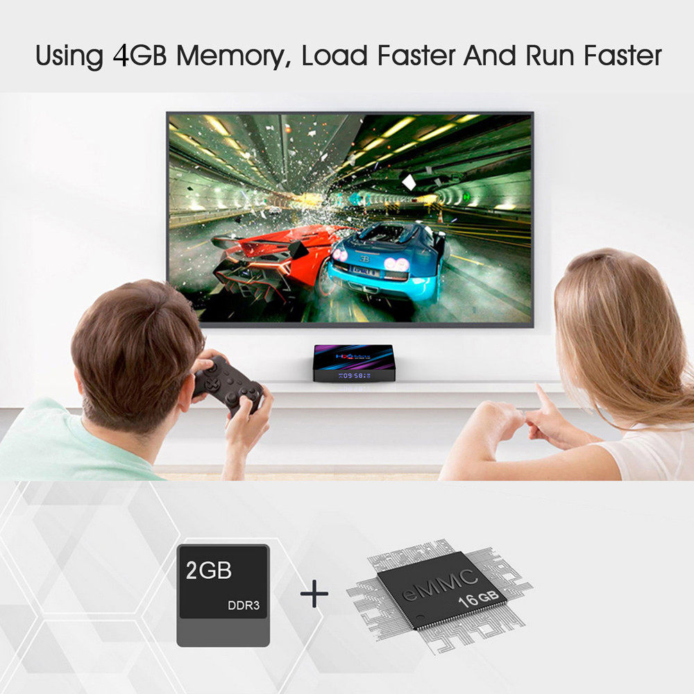 H96 MAX 스마트 TV 박스 안드로이드 11 4G 64GB 32G 4K GOOGLE 보이스