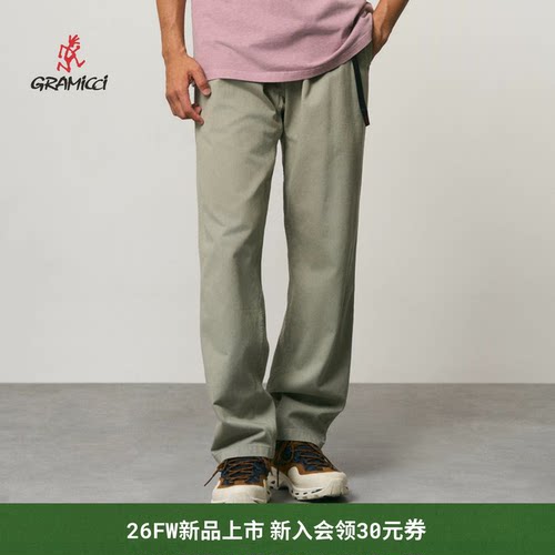 【26夏】GRAMICCI小野人男士宽松直筒裤户外休闲裤登山裤G102-OGT