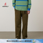 男G116 PANT攀岩休闲宽松直筒长裤 GRAMICCI小野人G OGT 26新款