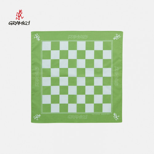 小野人户外棋盘图案手帕头巾